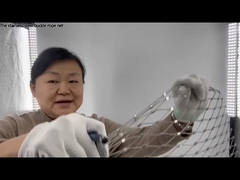 Das Seilnetz aus Edelstahl