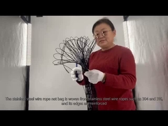 Stainless Steel Drahtseilnetzbeutel