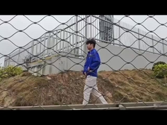 Sturzsicherungsnetz für Brückenrückhalter