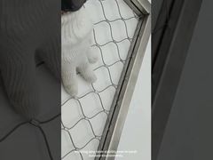 Eingebettetes Kabelnetz aus Edelstahl